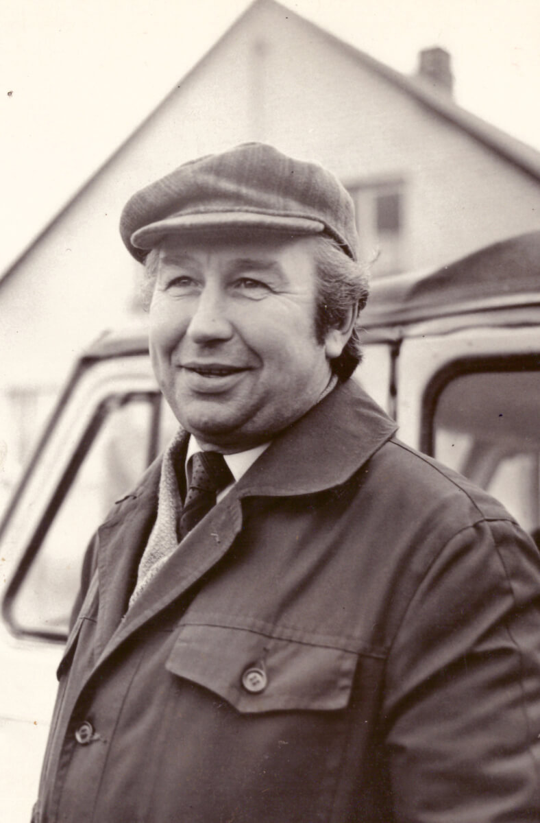 Kupiškio r. Žaidelių kolūkio pirmininkas Leonas Apšega. 1986 m.